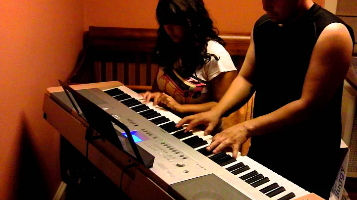 Simple Piano Duet - Passacaglia by Handel Halvorse...