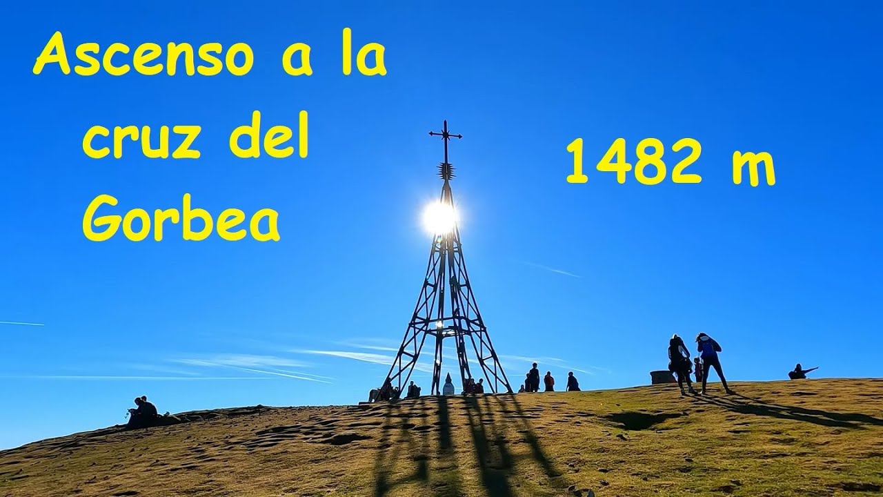 Ascenso a la cruz del Gorbea - 1482 m