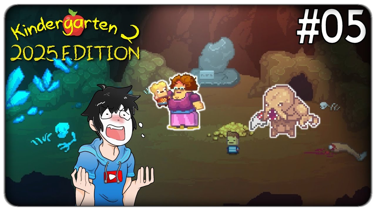 AIUTIAMO NUGGET CON LA NUOVA CAVERNA MA QUI SOTTO CI SONO I MOSTRI | Kindergarten 2 (2025) ep.05
