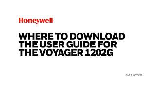 Where to download the User Guide for the Voyager 1202g