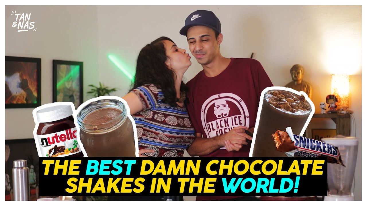 Easy To Make Chocolate Milkshakes Teaching My Girlfriend How To Shake Tan And Nas Youtube