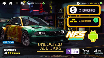 NEED FOR SPEED NO LIMITS UNLIMITED GOLD & CASH UNLOCKED ALL CARS V 8.7.0 FOR ANDROID ONLY