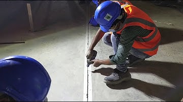 Joint Sealant (Fosroc Thioflex 600) and Backing Rod for Control Joint