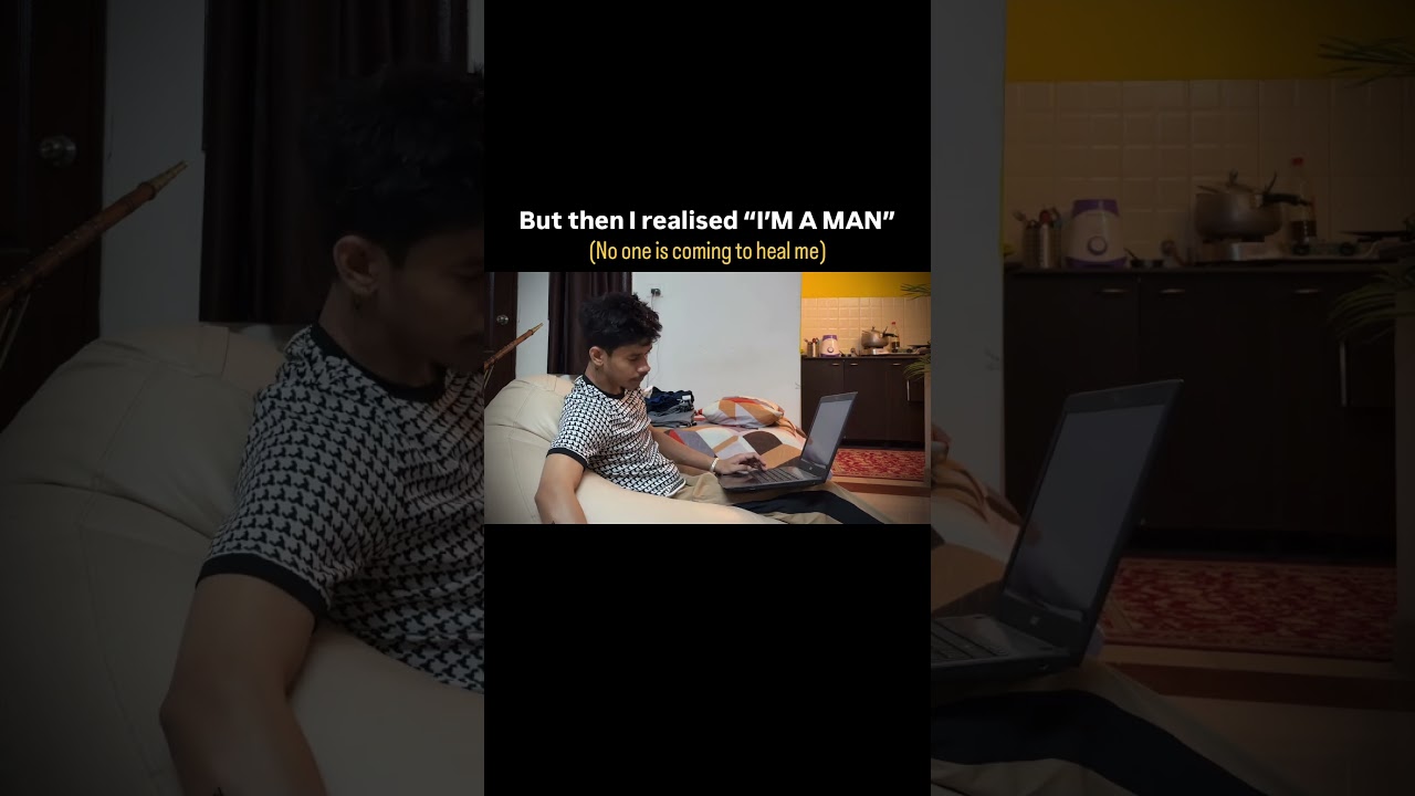 Low and depressed but “I M A MAN” 