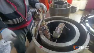 Mine piston polyurethane injection machine | Manufacturer of automated polyurethane equipment