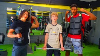 Jomang and Pete Hit The Gym!!