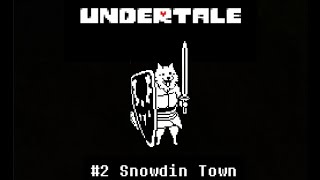 Undertale True Pacifist #2 - Snowdin Town and Lots Of Puzzles