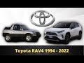 Toyota rav4 evolution 1994  2022  toyota rav4 then and now