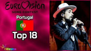 Portugal at the Eurovision Song Contest (2000-2021): My Top 18