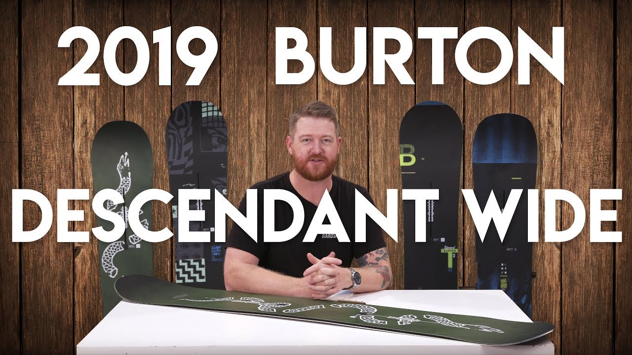 2019 Burton Descendant Wide Snowboard Review - YouTube