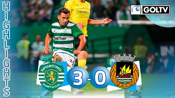 Sporting CP 3 - 0 Rio Ave | GOLES | Primeira Liga de Portugal