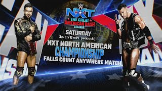 Matches happening at NXT Great American Bash this Saturday July 12th _NXT July 08, 2025
