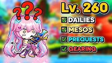 Everything You Should Do Leveling to 260 in MapleStory