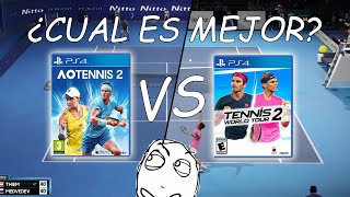 Tennis World Tour 2 VS AO Tennis 2: Cuál es Mejor? | marratxiboy