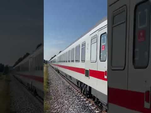 Intercity mit Doppel BR218 zieht gen Kempten und dann weiter nach Oberstdorf #shorts