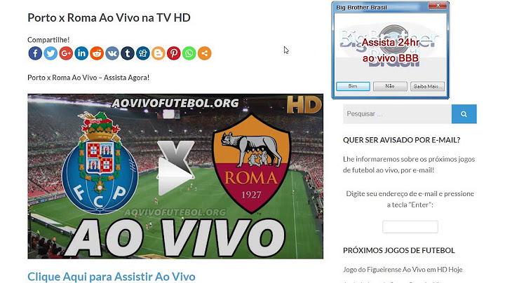 🔴 Porto x Roma Ao Vivo Hoje em HD