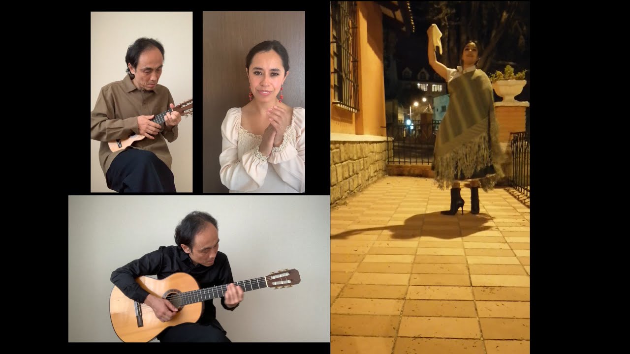 クエカ Cueca boliviana “Aunque ya no estás” con Koji Hishimoto y Paola Gozalves