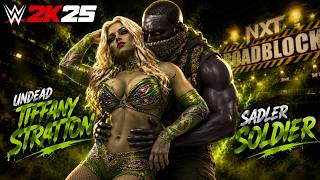 Undead Tiffany Stratton vs Sadler Soldier WWE 2K25