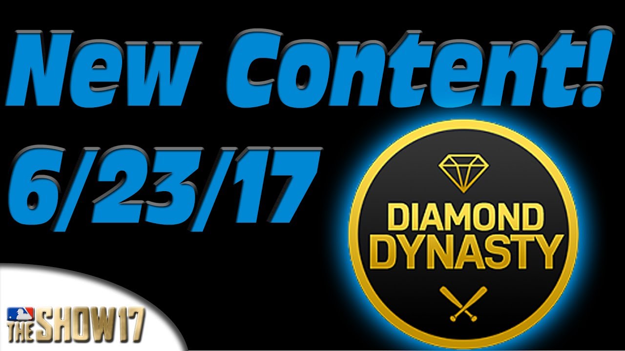 MLB The Show 17 - NEW PATCH!! NEW DIAMONDS!!! NEW PACKS!!!