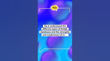 5 Tips to Master NoSQL