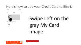 Add your Credit Card to Bite U screenshot 5