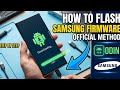 How to Flash Stock Firmware on ANY Samsung Phone (Official Odin Tool) 2026 Guide