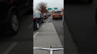 Bike Ride In NYC Gridlock Alert Day Traffic  #bike #ride #nyc