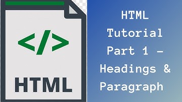 Html Paragraph & Heading tags | Html tutorial for beginners in Tamil | Part - 1