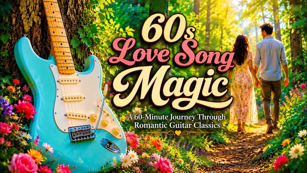 60s Love Song Magic: A 60-Minute Journey Through Romantic Guitar