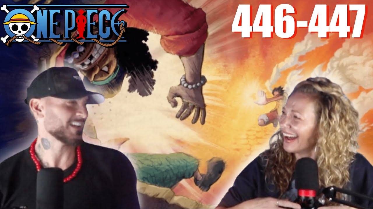 BLACKBEARD VS LUFFY! | FIRST TIME WATCHING One Piece Ep 446/447 Reaction & Discussion 👒