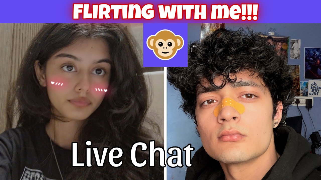This Girl is Flirting with me on Monkey Chat