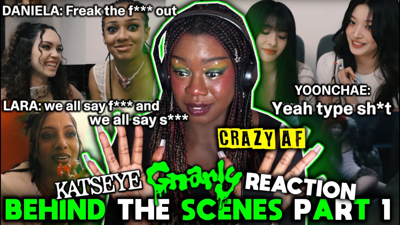 KATSEYE is as crazy as GNARLY omg | EYEKON REACTION to “Gnarly” Behind The Scenes Pt.1