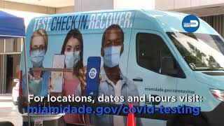 Getting tested is key to receiving early treatment and preventing the
spread of #covid19. free mobile testing vans are part #ourcounty???s
many available te...