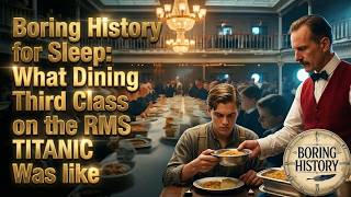 What Dining Third Class on the RMS Titanic Was like  | Boring History for Sleep
