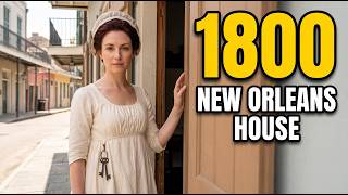 How a Family Actually Lived in New Orleans in 1800 | AI Reconstruction