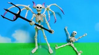 Re-Ment Pose Skeleton Demon Miniature Figure Unboxing