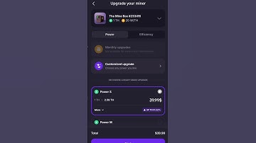 3 EASY STEPS to upgrade your Bitcoin miner on GoMining 💎 #gomining #bitcoin #crypto #cryptobeginner