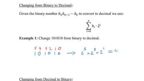 The Hamming Code - Binary Numbers