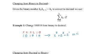 The Hamming Code - Binary Numbers