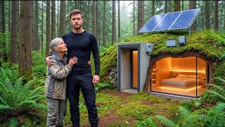 Download Lagu Helping an Elderly Woman | Building a Cozy Forest Tree House (ASMR) MP3