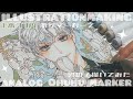【Ohuhu】アナログイラスト描いてみた🎨 1本77円激安マーカー！【イラストメイキング 】