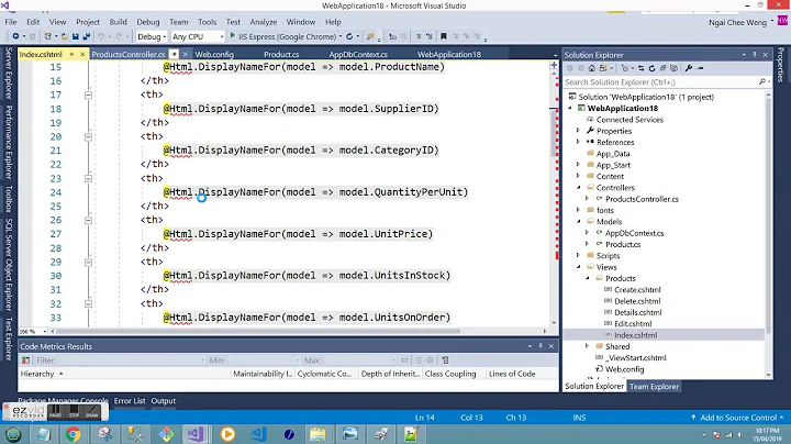 C# MVC Paging with PagedList library - Part 1
