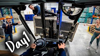 What a 10-Hour Forklift Shift Really Looks Like POV