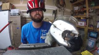 How to cut a padlock in half Master Lock 185D Titanium Shrouded Padlock