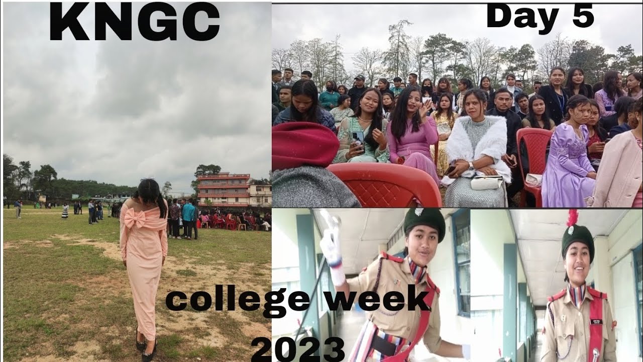 KNGC college week 2023|Day 5||prom day#lastday🌹✨