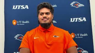 UTSA OL Corey Godinet Media Day Interview 8.9.25My Movie 16