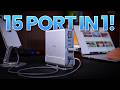 USB HUB 15 Port yang Wajib Ada buat Laptop Tipis ! PX HDS-1500 Docking Station Review