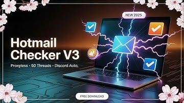 SAKURA CLOUD V3 - HOTMAIL CHECKER (PROXYLESS + DISCORD) 2025