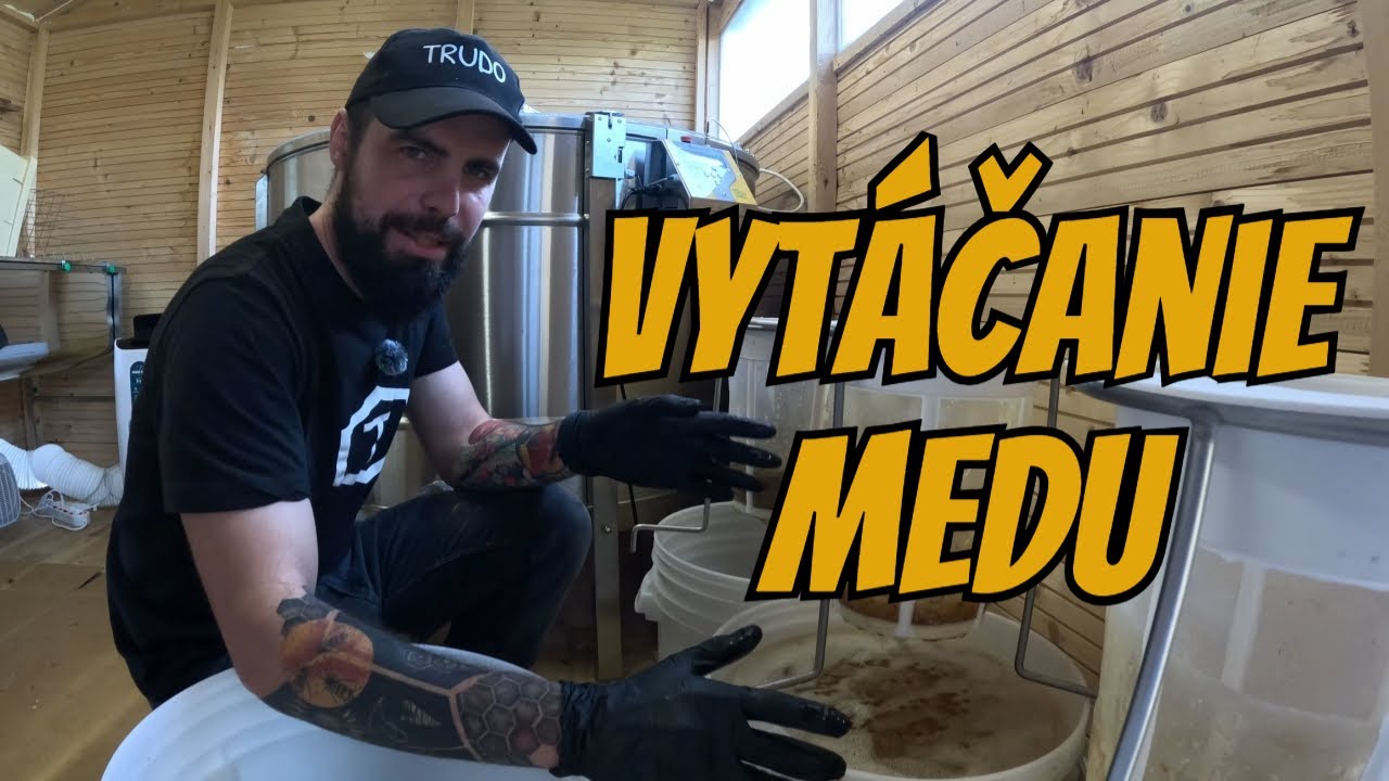Vytáčanie medu: Takto to vyzerá u mňa