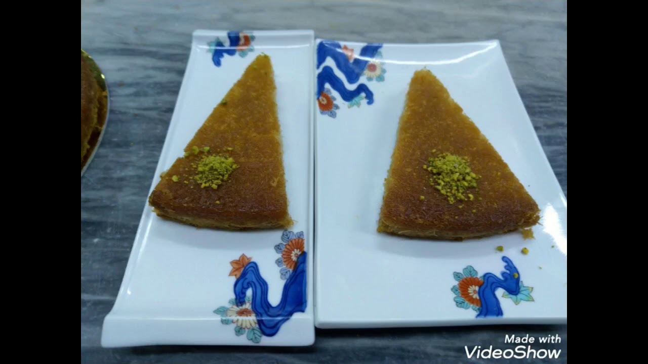 الكنافة بالمكسرات متماسكة بطريقةحشو مختلفةحلويات رمضان مع الشيف محمودالحلوانى 👍👇👍لايك بعد ازنكواا